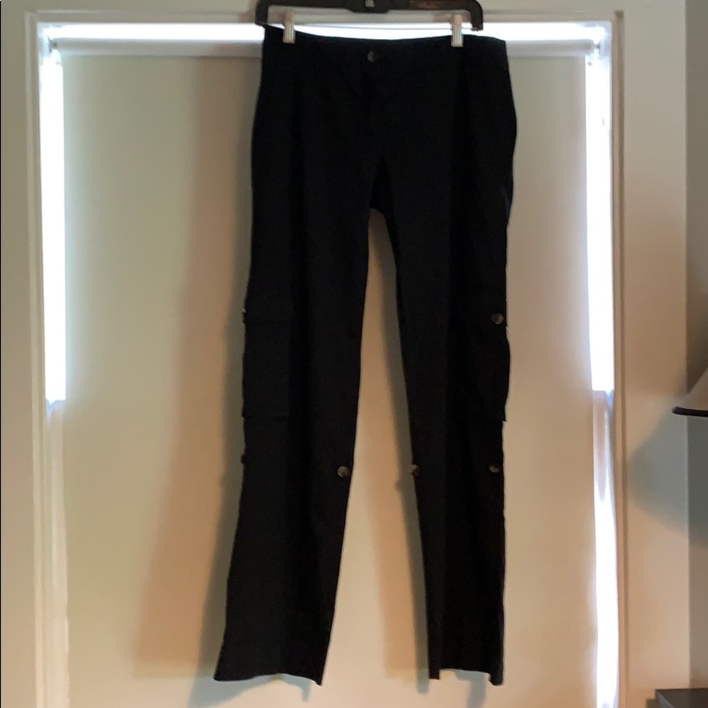 Theory linen blend pants
